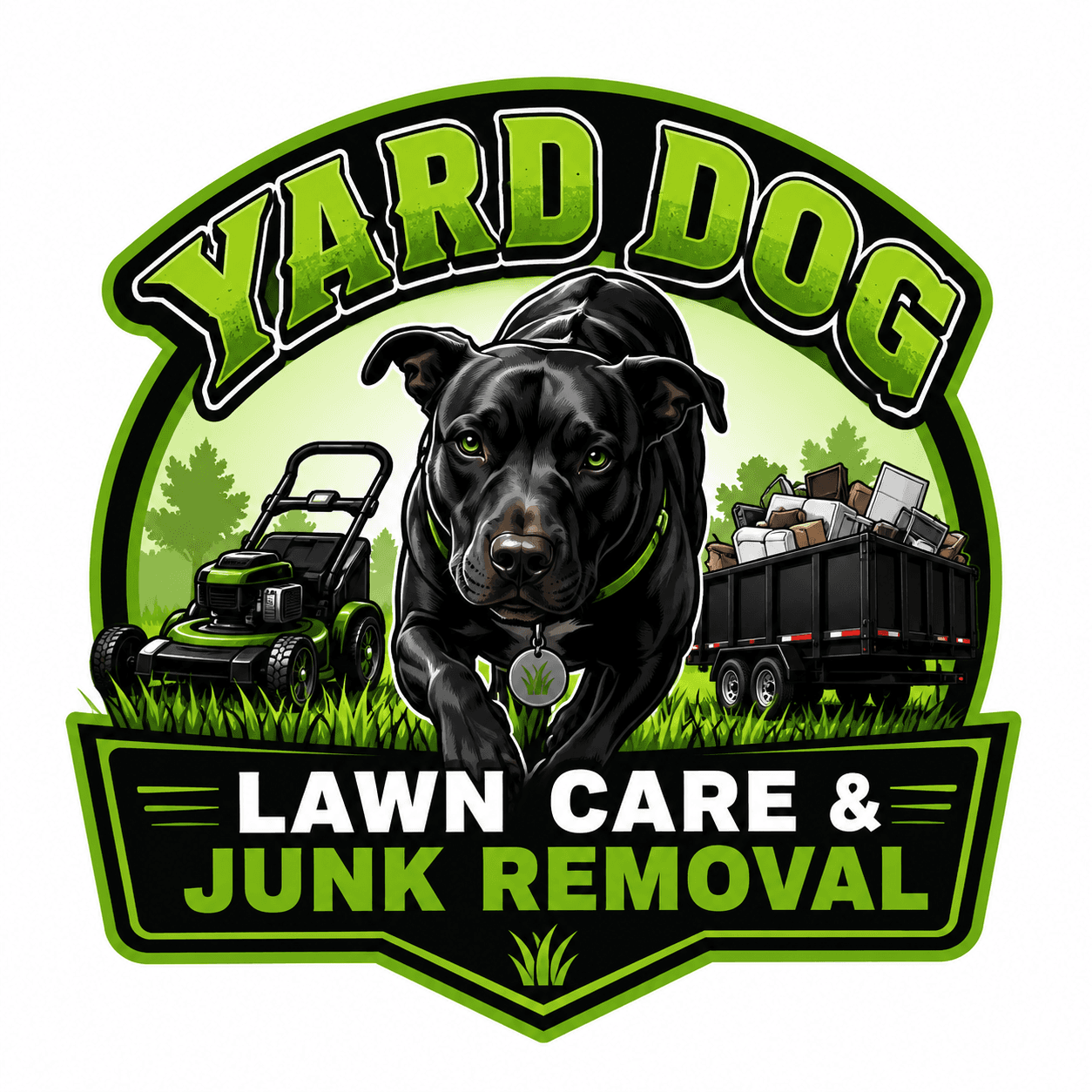 Yard Dog Lawn Care & Junk Removal logo